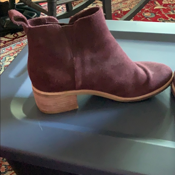 Clarks originals burgundy Chelsea boot - Picture 4 of 6